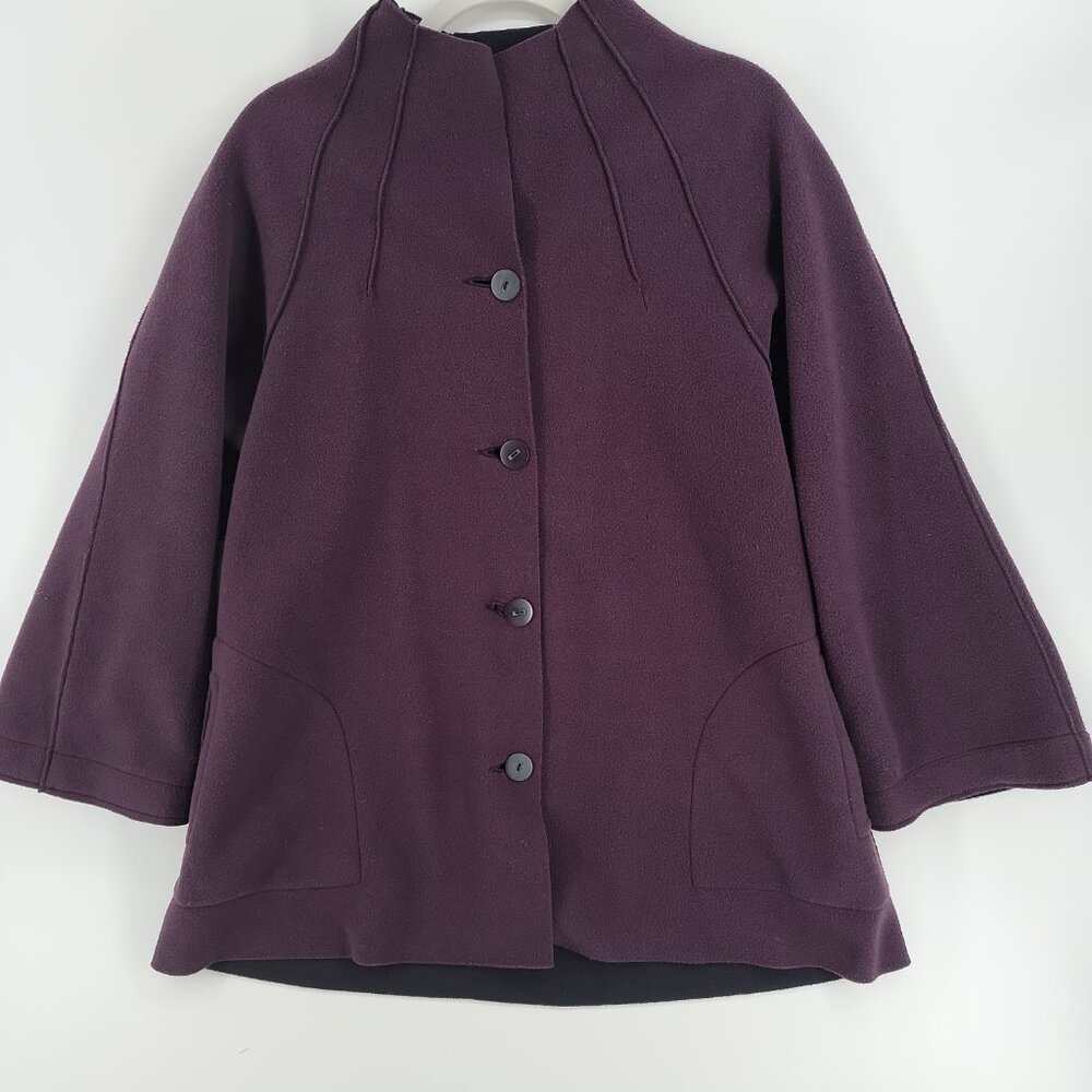 🧥 Maralyce Ferree Structured Jacket | XS | Sculptural Minimalist Outerwear